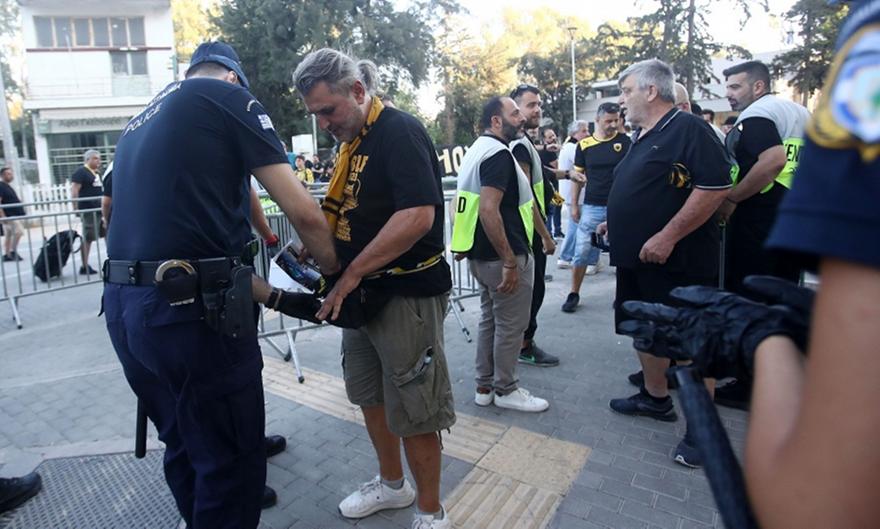 Εξονυχιστικοί έλεγχοι στην OPAP Arena πριν το ΑΕΚ-Ντιναμό Ζάγκρεμπ