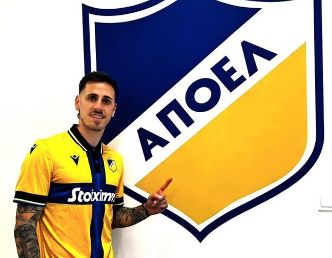 ΜΑΝΤΣΙΝΙ: Πόζαρε με… ΑΠΟΕΛ! 