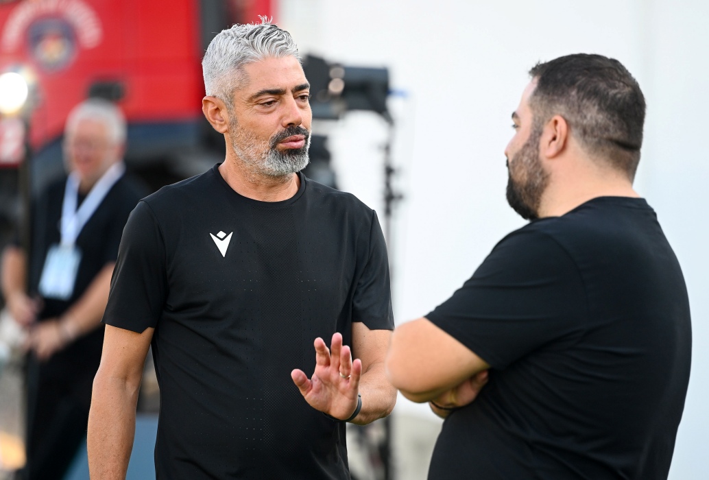ΓΑΡΠΟΖΗΣ: «Κάναμε ένα πάρα πολύ καλό πρώτο ημίχρονο όπως το σχεδιάσαμε»