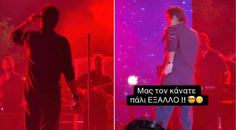 «Πάρτε τα, δεν τα θέλω»: Η στιγμή που ο Νίκος Οικονομόπουλος ανεβάζει... πίεση στη σκηνή (ΒΙΝΤΕΟ)