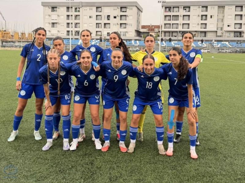 Φιλική ήττα της Εθνικής Νεανίδων Κ-19 από το Μαυροβούνιο
