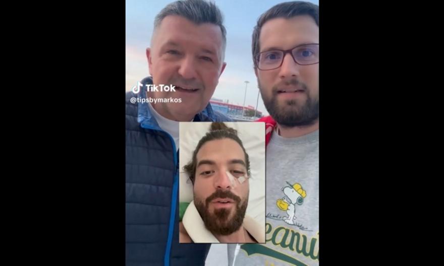 Ο Άρης Μουγκοπέτρος, αν και Παναθηναϊκός, αποδέχθηκε την πρόσκληση να πάει στο ΣΕΦ