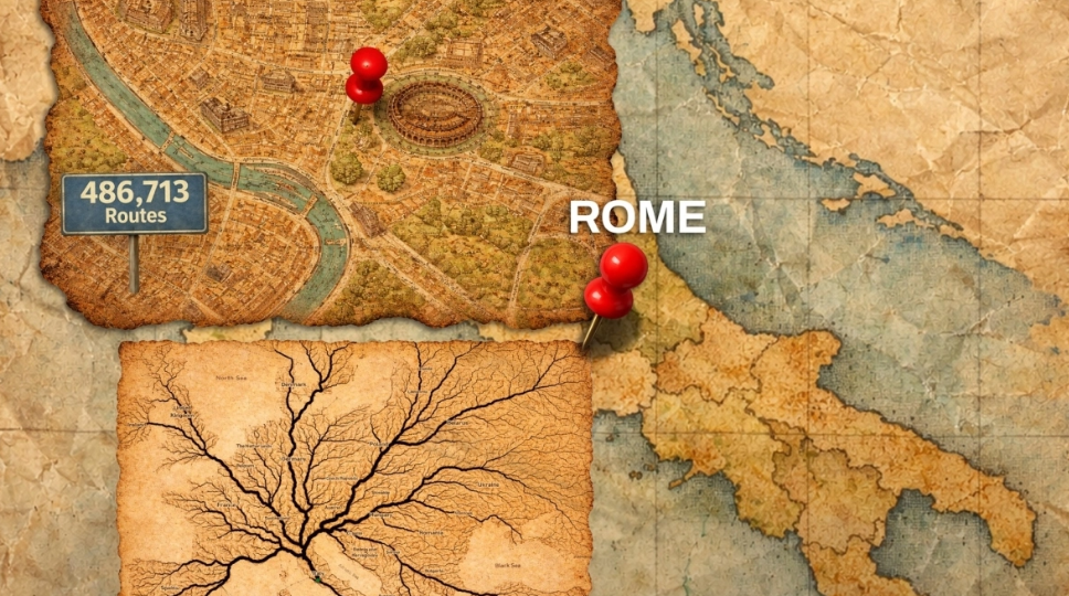 «Όλοι οι δρόμοι οδηγούν στη Ρώμη»: Η ιστορία πίσω από τη φράση που έγινε παγκόσμιο σύμβολο