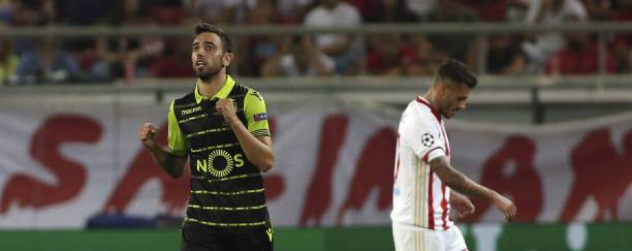 Μπρούνο Φερνάντες: Πριν ξεκινήσει να «μαγεύει» με την Γιουνάιτεντ, είχε… τιμωρήσει τον Ολυμπιακό στον Πειραιά 