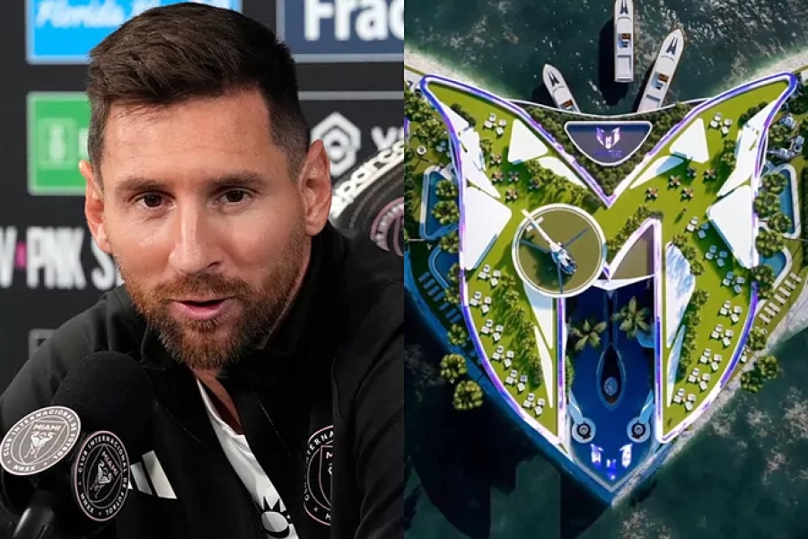 Λιονέλ Μέσι: Ολόκληρο νησί σε σχήμα «Μ» ως… σπίτι για την πάρτη του Αργεντινού  