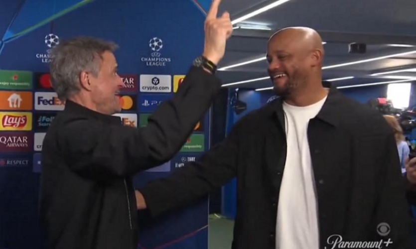 Αφού το απήλαυσαν, οι Λουίς Ενρίκε και Κομπανί τα είπαν χαμογελαστοί μετά το ΘΡΙΛΕΡ! (ΒΙΝΤΕΟ)