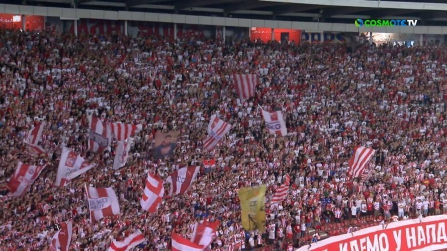 Η UEFA επέβαλε πρόστιμο-μαμούθ στον Ερυθρό Αστέρα για θρησκευτικό κορεό - Η... «κουφή» ανακοίνωση της