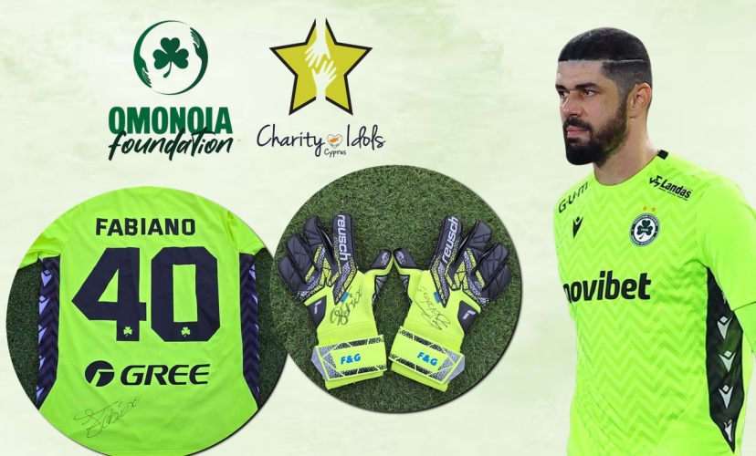 Ο Φαμπιάνο μέσω του OMONOIA Foundation στο Charity Idols!