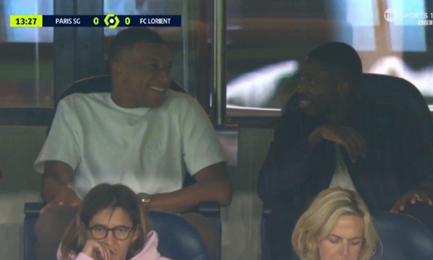 Στα επίσημα του «Parc des Princes» ο Εμπαπέ παρέα με τον Ντεμπελέ!