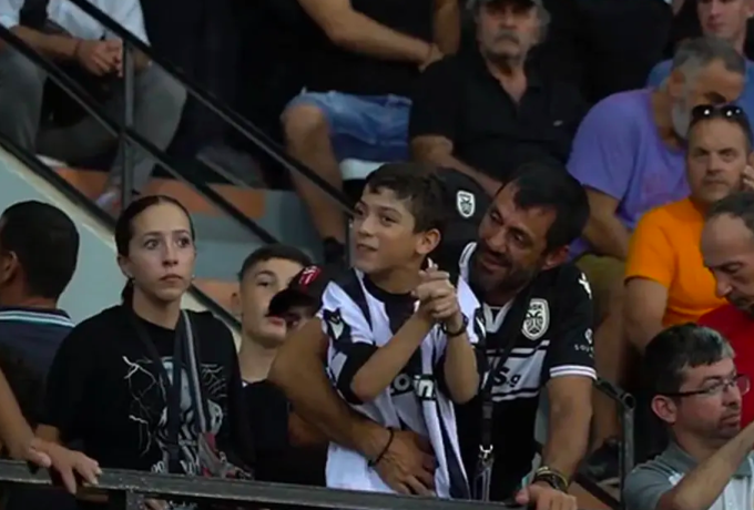 Η υπέροχη στιγμή του Μπράντον με τον μικρό Γιάννη: «Είσαι παντού φίλε»