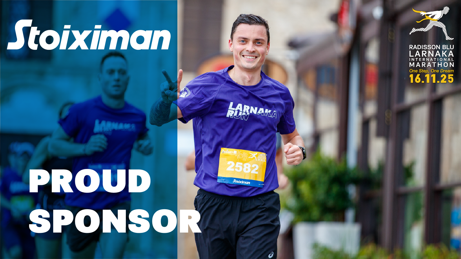Η Stoiximan συνεχίζει δυναμικά στο πλευρό του Radisson Blu Διεθνούς Μαραθωνίου Λάρνακας Η Stoiximan συνεχίζει δυναμικά στο πλευρό του Radisson Blu Διεθνούς Μαραθωνίου Λάρνακας