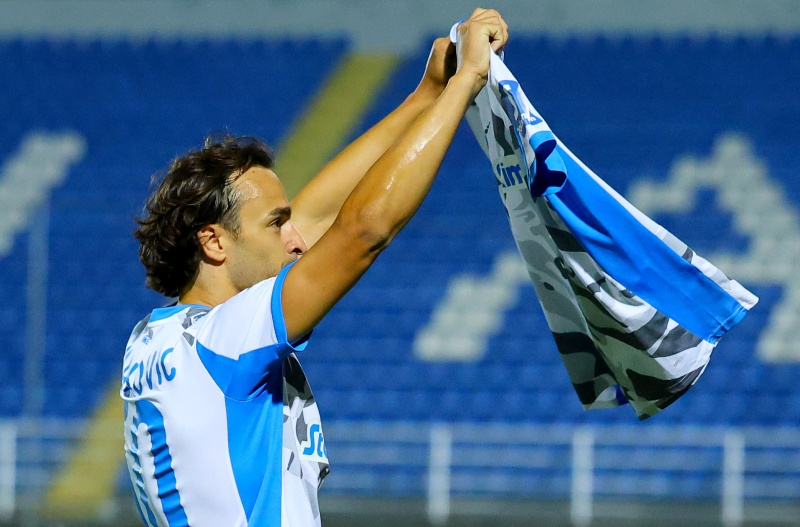 Αφιέρωσε το γκολ σε συμπαίκτη του ο Μάρκοβιτς – Δείτε σε ποιον (ΦΩΤΟΓΡΑΦΙΕΣ)