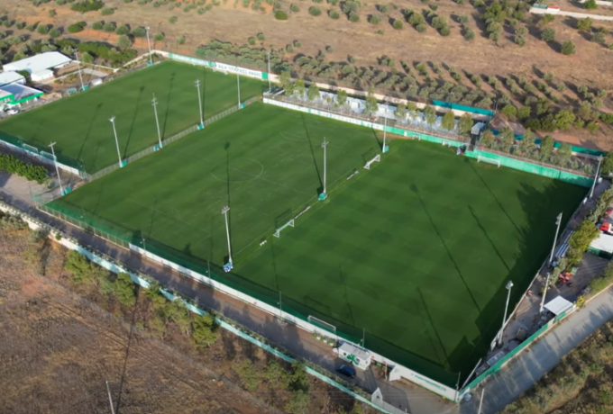 BINTEO: Προχωρούν οι εργασίες του Παναθηναϊκού στο Κορωπί - Έτοιμο το ένα γήπεδο, ολοκληρώνονται τα άλλα δύο