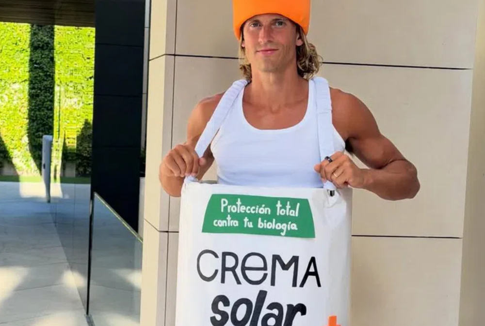 Ο Γιορέντε ντύθηκε… αντηλιακό και «έριξε» το διαδίκτυο