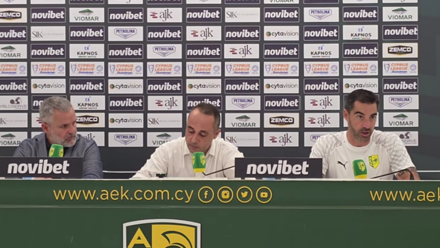 LIVE STREAMING η παρουσίαση του νέου προπονητή της ΑΕΚ, Ρούμπεν Σέγιες (ΒΙΝΤΕΟ)