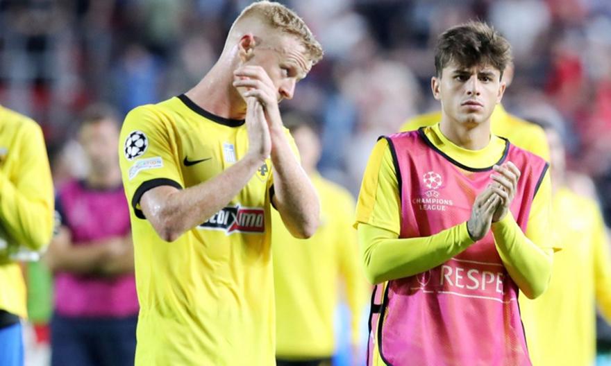 ΑΕΚ: Παραμένουν εκτός οι Γιόνσον και Ρότα