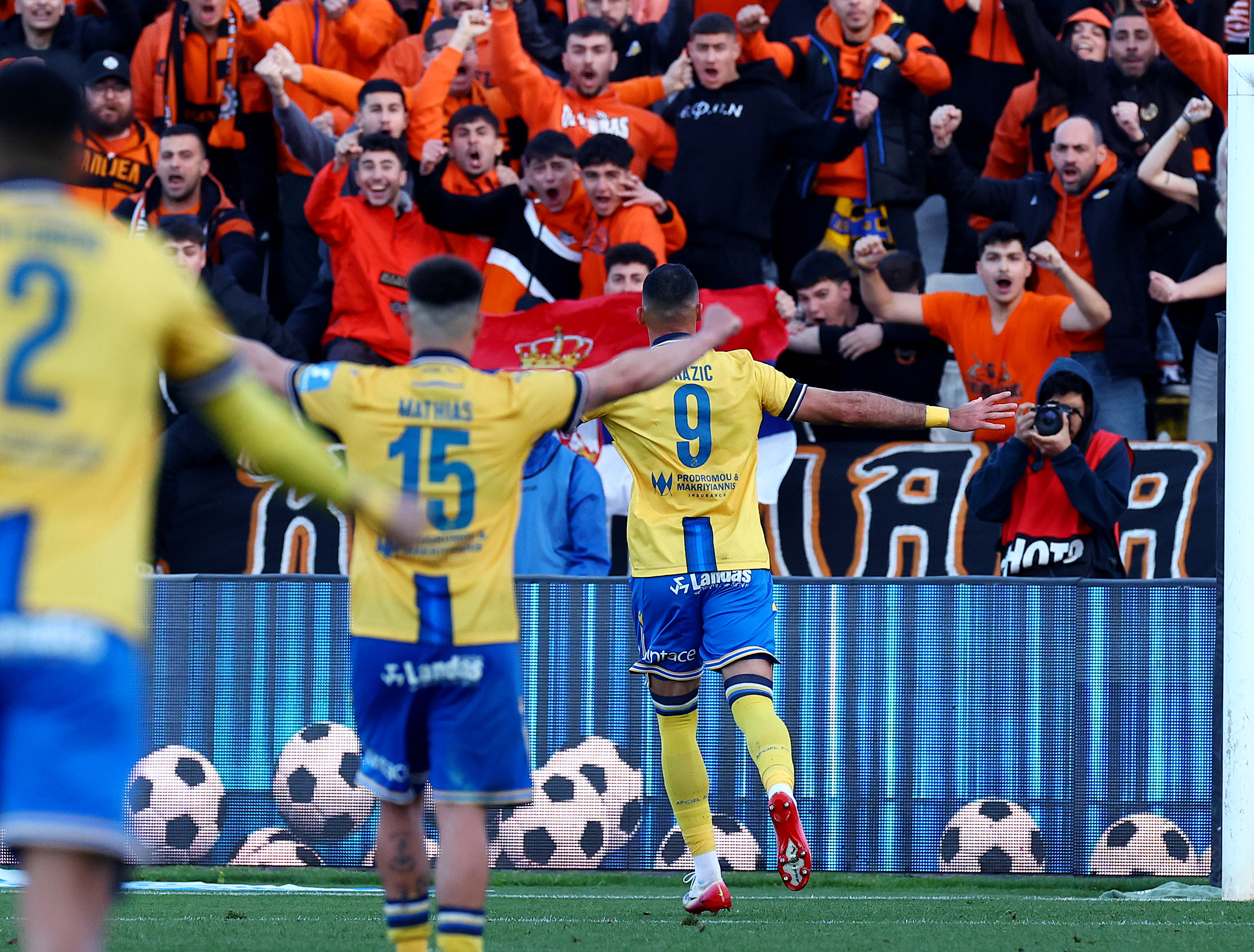 ΑΠΟΕΛ-ΑΡΗΣ 2-1: Ο Ντράζιτς... υπέγραψε την τρίτη νίκη επί του Άρη (ΒΙΝΤΕΟ)