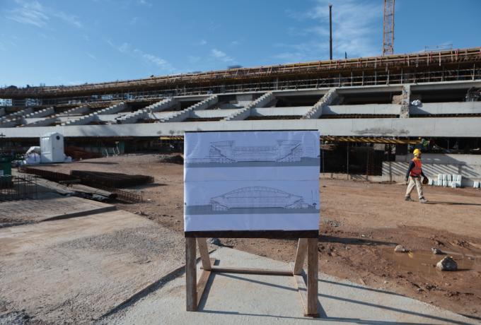 Σημερινές εικόνες από τον Βοτανικό: Το γήπεδο σηκώνεται και… έρχεται