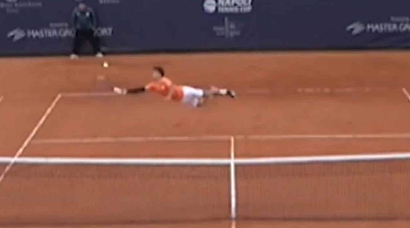 Τενίστας την... είδε Ντοναρούμα και έκανε απίθανη απόκρουση  