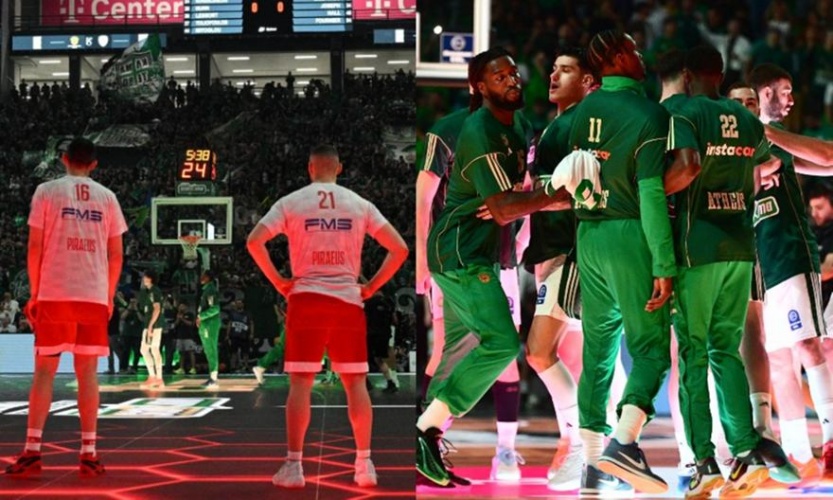 Telekom Center: Γιούχα για τους Πρωταθλητές Ευρώπης Ολυμπιακό και Μπαρτζώκα, «έκρηξη» για Παναθηναϊκό και Αταμάν!