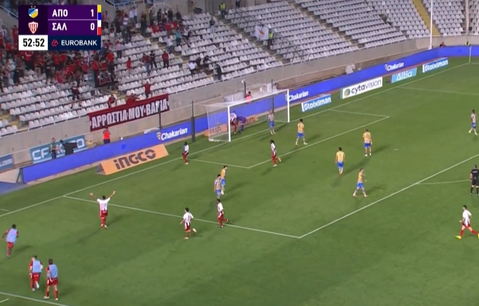 ΒΙΝΤΕΟ: Ο Αλνταΐρ πλήγωσε τον ΑΠΟΕΛ και 1-1 στο ΓΣΠ! Δείτε το ΓΚΟΛ της Νέας Σαλαμίνας...