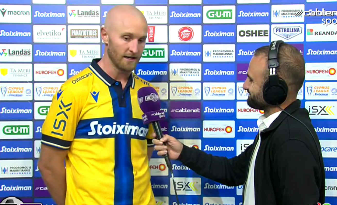 ΜΠΡΟΡΣΟΝ: «Νίκη με την Ομόνοια για να ανέβουμε στην κορυφή…»