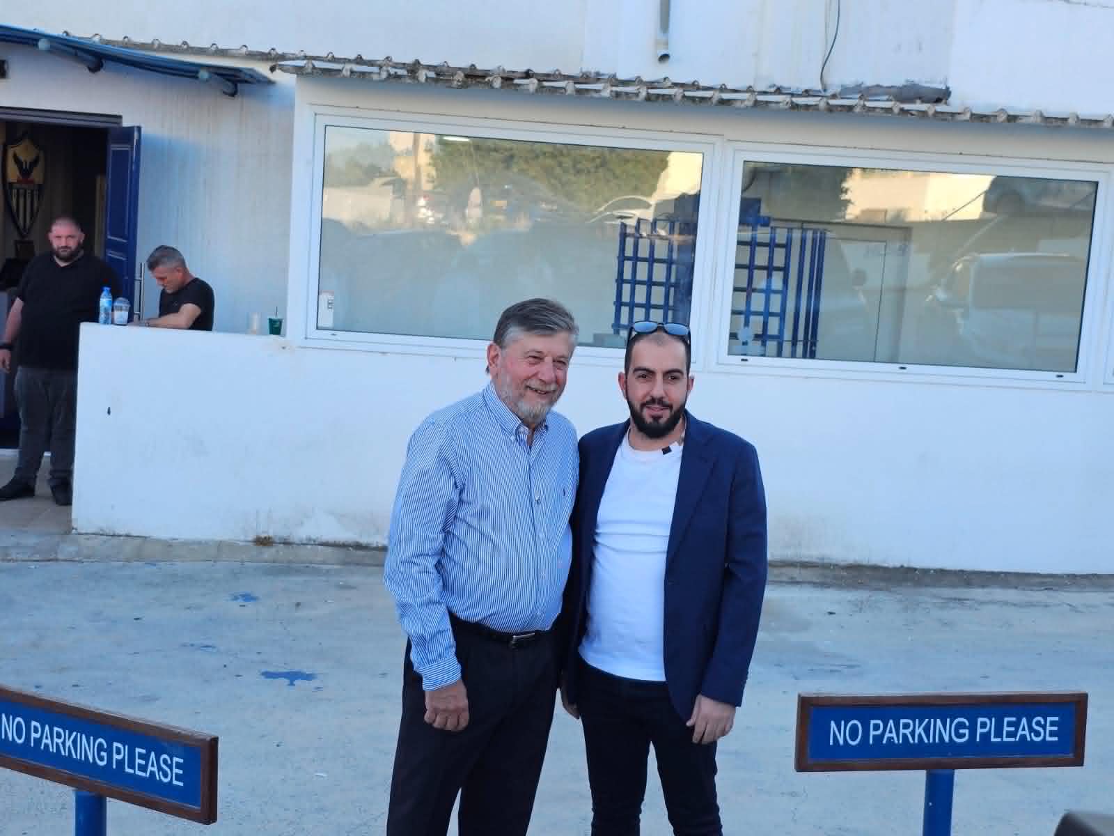 Τουμαζής και Πραστίτης μαζί στον φακό του ΤhemaSports πριν τη Γενική Συνέλευση! (ΦΩΤΟΓΡΑΦΙΑ)