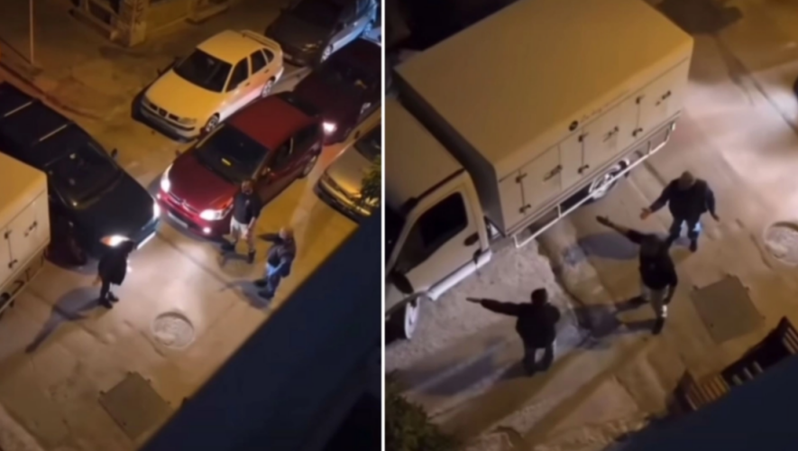 VIDEO: Οδηγός έκλεισε τον δρόμο για να πάρει σουβλάκια - Τελικά χόρτασε... βρισιές