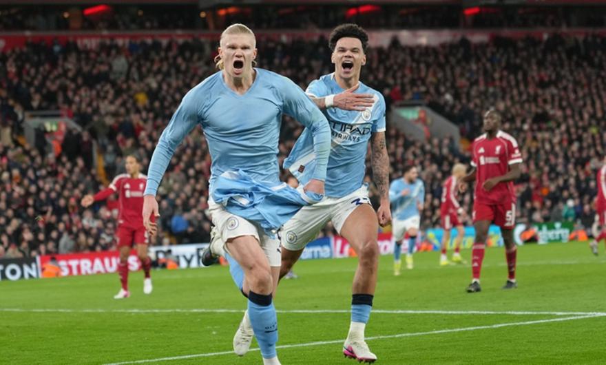 Η Σίτι θυμήθηκε πώς ένιωθε ως πρωταθλήτρια και πέρασε με το «έτσι θέλω» από το Άνφιλντ, με ανατροπή στο 93'!