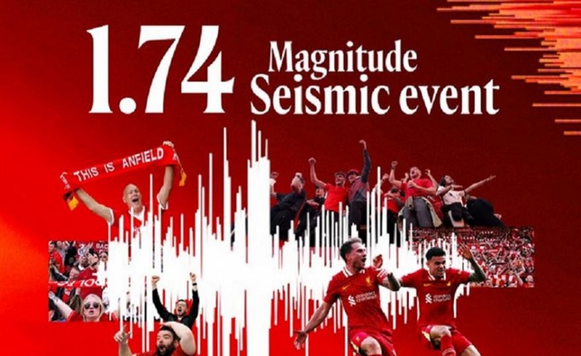 Τρέλα των οπαδών της Λίβερπουλ για τον τίτλο: Προκάλεσαν… σεισμό 1,74 ρίχτερ στους πανηγυρισμούς!