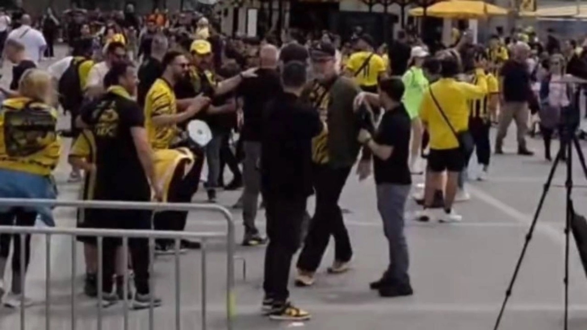 VIDEO - ΑΕΚ: Η μέρα γιορτής έχει ήδη αρχίσει, ΧΑΜΟΣ έξω από την Allwyn Arena εν όψει φιέστας!