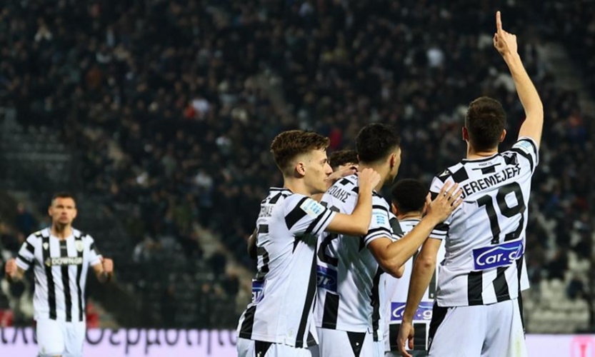 ΠΑΟΚ που ανεβαίνει, ξεμπέρδεψε ρίχνοντας «σβηστή» τριάρα στον Λεβαδειακό