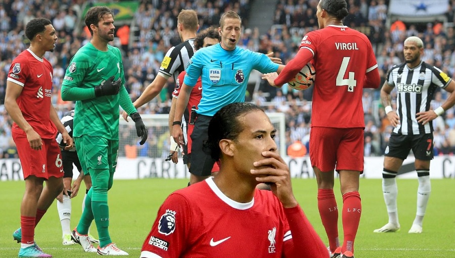 Φαν Ντάικ: Σχεδόν 7 χρόνια είχε να δει την κόκκινη κάρτα! 