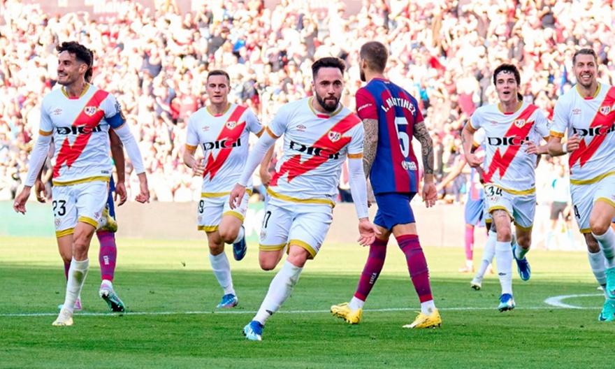 Ράγιο... φόνισσα των γιγάντων, ανάγκασε την Μπαρτσελόνα να πετάξει ακόμα δύο βαθμούς!