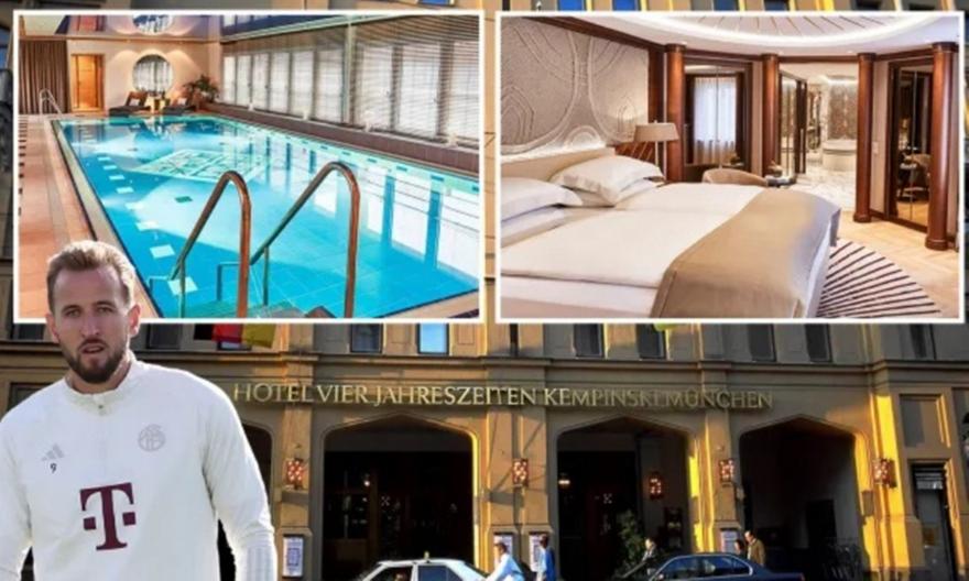 Μπάτλερ, μεταξωτές κουρτίνες και 6 τηλεοράσεις: Ο Χάρι Κέιν έχει χρεώσει… 1 εκατ. το ξενοδοχείο που πληρώνει η Μπάγερν!