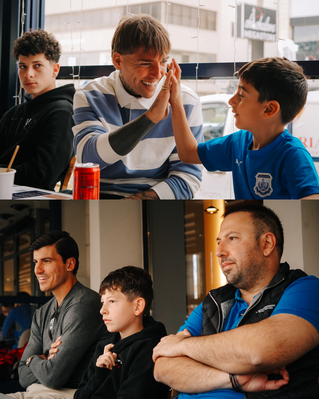 AΠΟΛΛΩΝΑΣ: Γνώρισαν Μπράντον Τόμας και Καστέλ (ΦΩΤΟΓΡΑΦΙΕΣ)