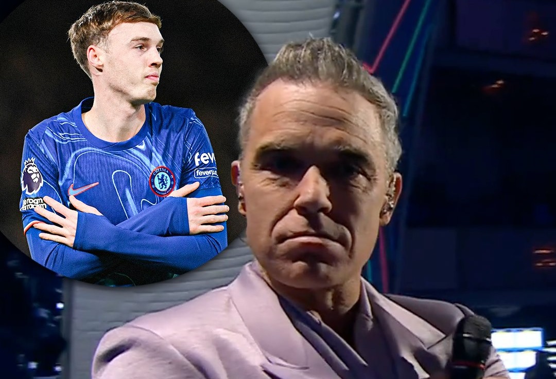 Και ο Ρόμπι Γουίλιαμς fan του Πάλμερ: Έκανε τον πανηγυρισμό του τραγουδώντας On stage!