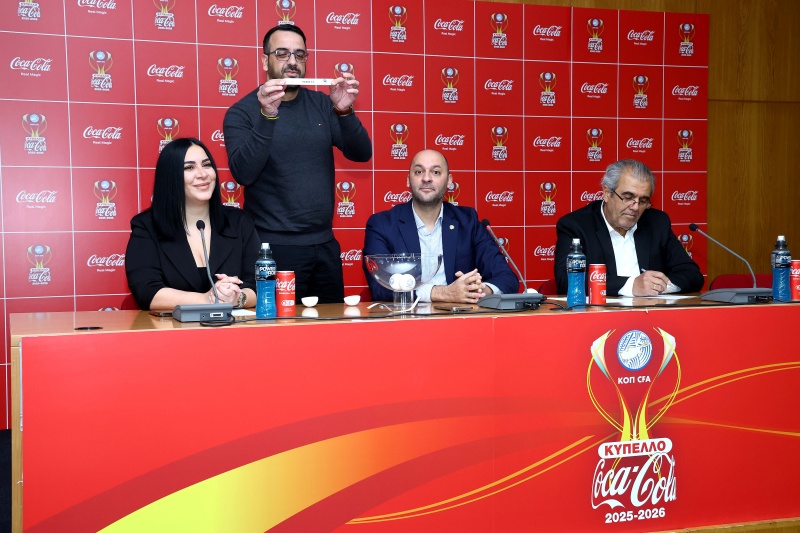 Έγινε η κλήρωση: Αυτά είναι τα ζευγάρια της ημιτελικής φάσης του Κυπέλλου Κύπρου! (ΒΙΝΤΕΟ)