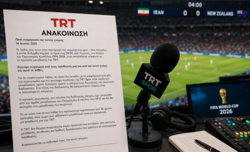 Δεν ήξερε τι έβλεπε: Τούρκος σχολιαστής έκανε λάθος περιγραφή αγώνα για τέσσερα λεπτά και απολύθηκε