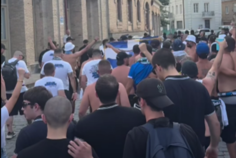 Ντίλα Γκόρι-Απόλλων: ΒΙΝΤΕΟ από την πορεία των «φυγάδων» για το στάδιο «Τενγκίζ Μπουρζανάντζε»!