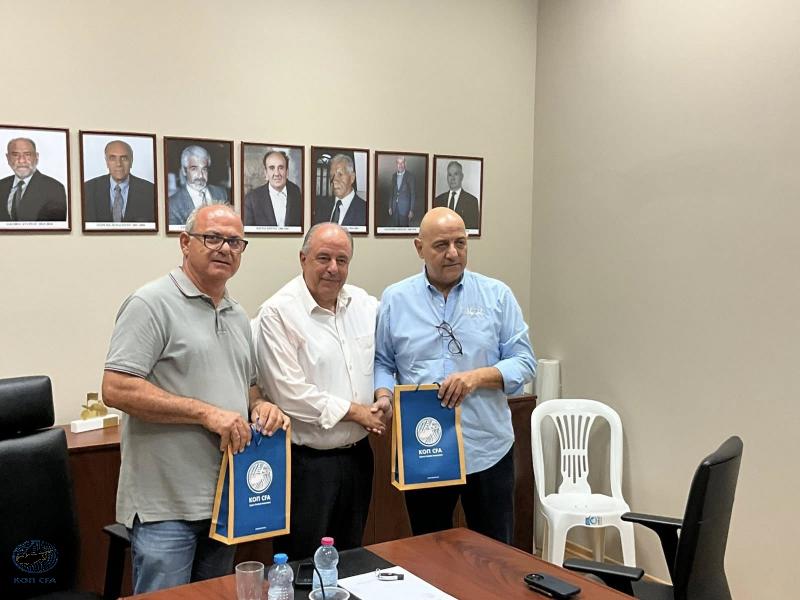 Συζήτηση για το Αθλητικό Κέντρο της ΚΟΠ με τις τοπικές αρχές