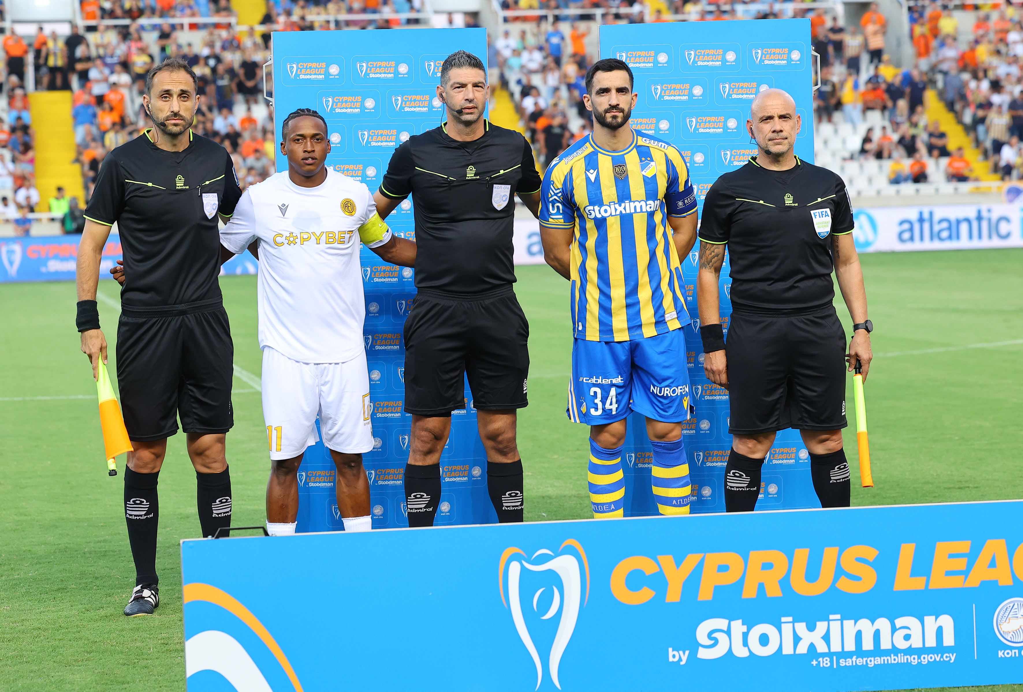 LIVE: ΑΠΟΕΛ - ΑΕΛ 1-0 (A' HMIXΡΟΝΟ)