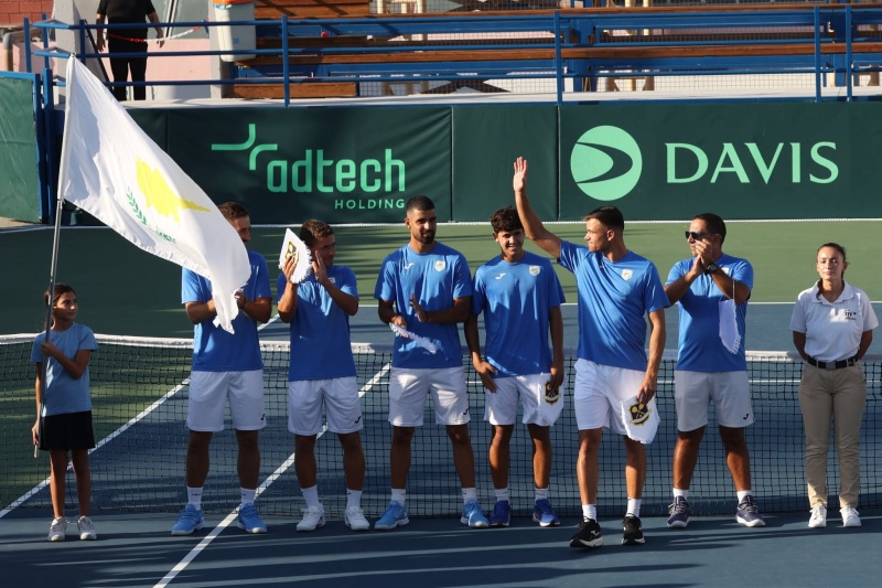 Davis Cup: Με στόχο τη νίκη και το πρώτο βήμα ανόδου η Κύπρος