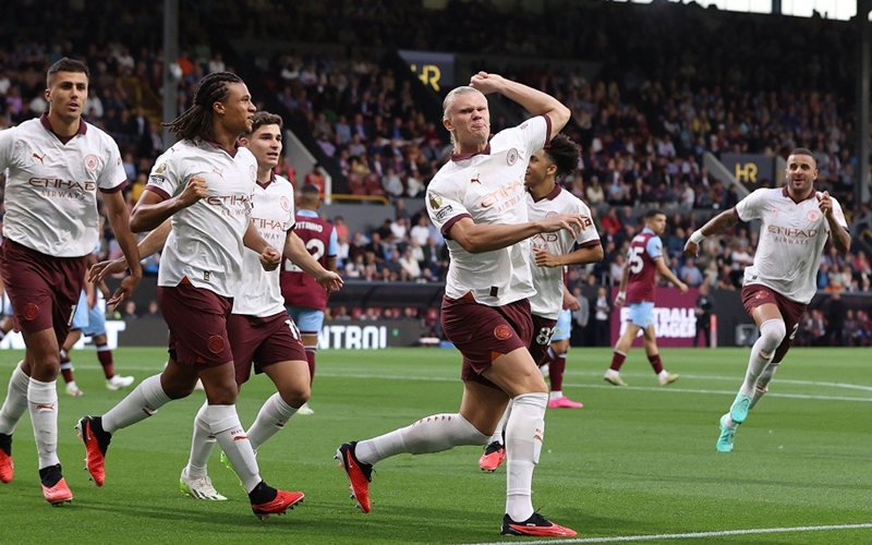 Ο Χάαλαντ σκόραρε δις και είχε μόλις πέντε επαφές στην περιοχή!