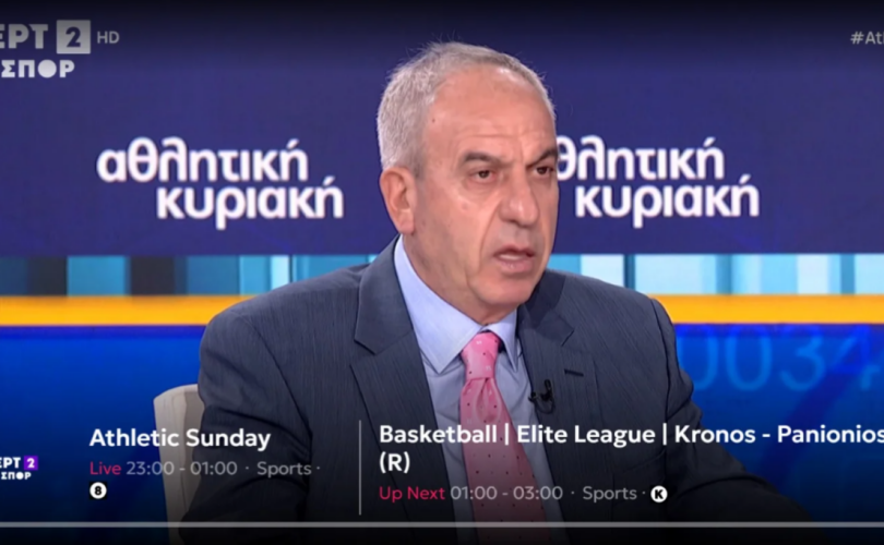Παναγιώτης Βαρούχας : «Έπρεπε να μείνει και ο Παναθηναϊκός με δέκα παίκτες» (ΒΙΝΤΕΟ)