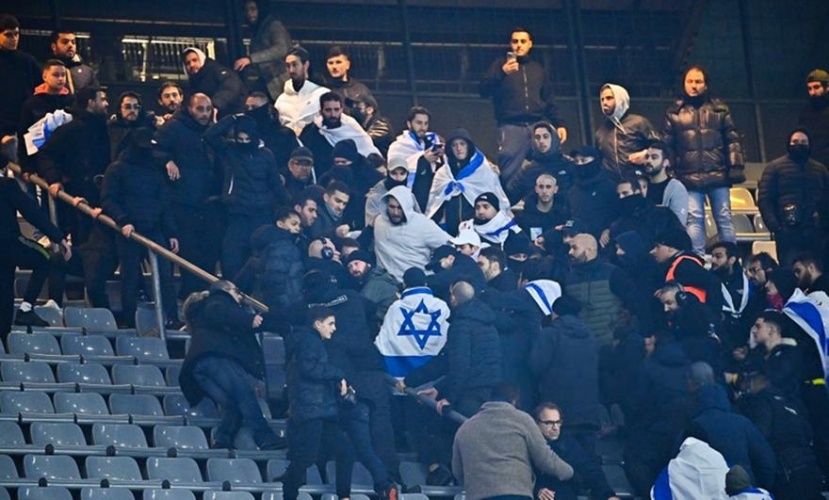 ΞΥΛΟ στο «Stade De France» μεταξύ Γάλλων και Ισραηλινών! (ΒΙΝΤΕΟ)