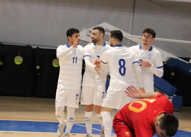 Εθνική Futsal: Φιλική ισοπαλία 2-2 με το Μαυροβούνιο
