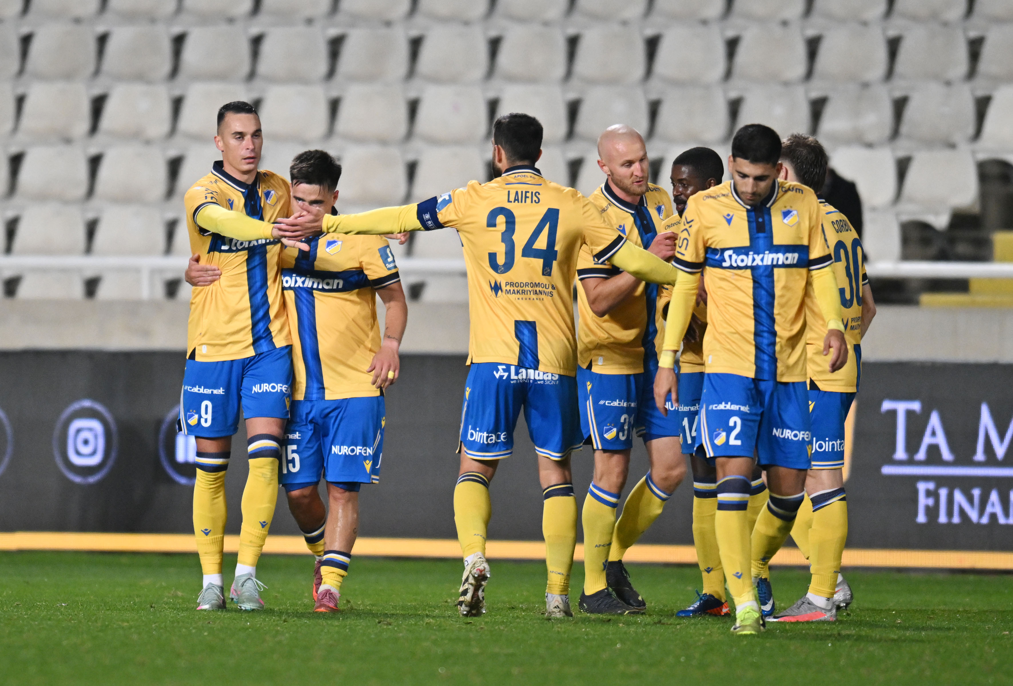 ΑΠΟΕΛ: Πολλές απουσίες με Απόλλωνα...