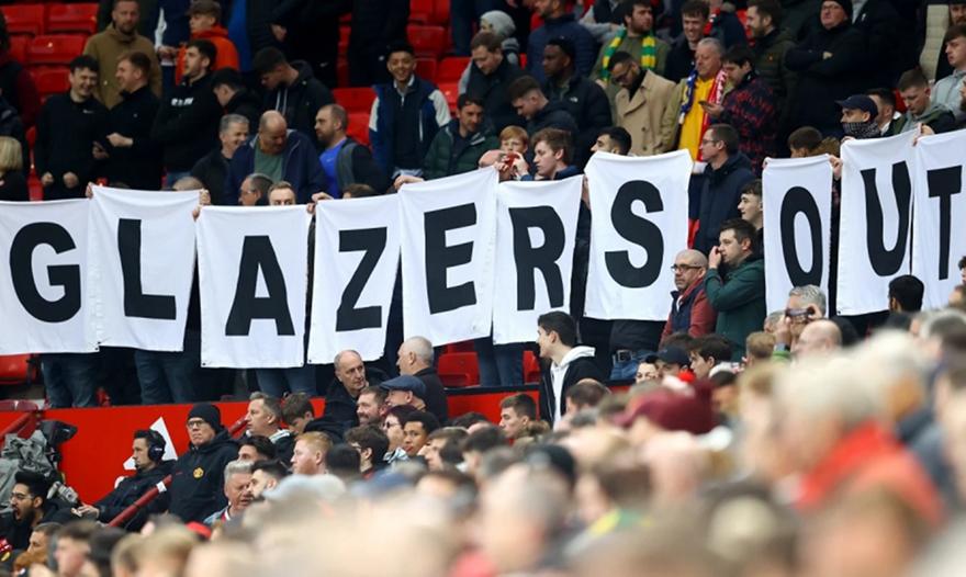 Μάντσεστερ Γιουνάιτεντ: Συγκέντρωση διαμαρτυρίας κατά των Γκλέιζερ