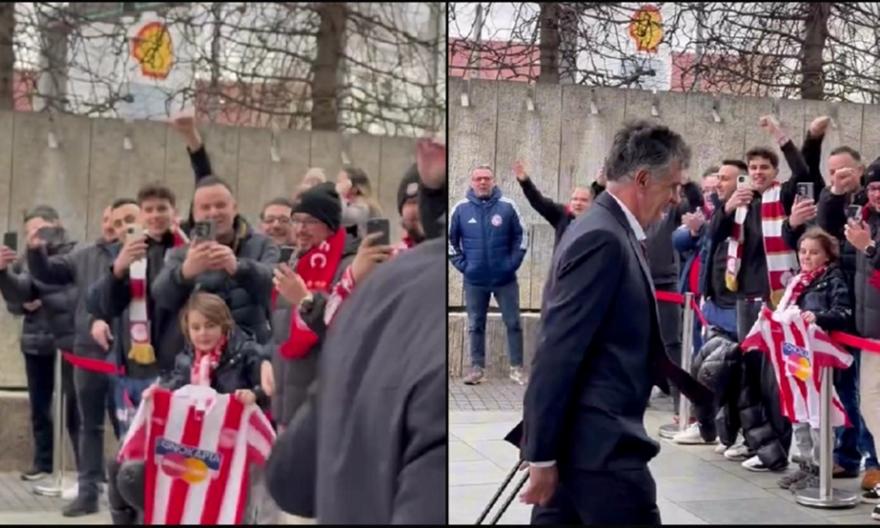 Πάτησε Γερμανία ο Ολυμπιακός - Αποθεωτική υποδοχή για παίκτες και Μεντιλίμπαρ